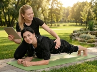Système de studio EMS multi-utilisateurs professionnel BODYTECH modèle 908 |   Système de sonorisation sans fil étanche sur pied pour salle de sport, alimenté par batterie