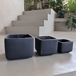 2025 New Design Round Flower Pot Kit <b>Small</b> Cement Concrete <b>Planter</b> for Home Office and Garden for Nursery Decor - Product Image 4