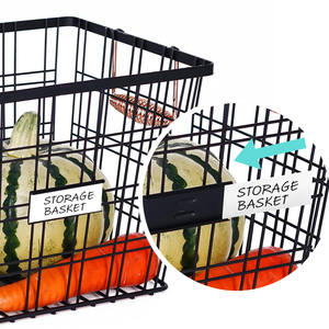 Cesta <span class=keywords><strong>de</strong></span> frutas decorativa <span class=keywords><strong>de</strong></span> alambre, cesta para drenar <span class=keywords><strong>verduras</strong></span> - Product Image 2