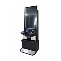 Bornes d'arcade à écran plat de 43 pouces, machine de jeu vidéo en métal, accepteur de billets, éclairage LED, USB, WiFi, intérieur