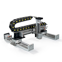 Módulo de pórtico KNK personalizable con actuador de husillo de bolas XYZ de 50-800 mm y precisión de ±0.02 mm, escenario lineal deslizante para ensamblaje de equipos