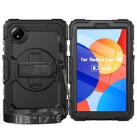Étui de protection universel professionnel antichoc en silicone robuste pour tablette Redmi Pad2 1 pouce 2025 – Coque de protection