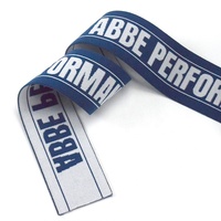Prix d'usine Logo personnalisé Ceinture de sous-vêtement élastique en nylon jacquard pour sangle d'accessoires vestimentaires
