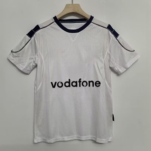 เสื้อแมนยูแท้ปี 2001 คุณภาพสูง ปรับแต่งได้ ชุดฟุตบอลคลาสสิก ผ้าโพลีเอสเตอร์ 100% กางเกงขาสั้น พิมพ์ลาย ระบายอากาศ แห้งเร็ว - Product Image 1