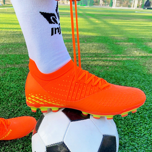Botas <span class=keywords><strong>de</strong></span> Fútbol Profesionales FG <span class=keywords><strong>de</strong></span> Fábrica, Exterior Tejido, Suela <span class=keywords><strong>de</strong></span> TPU Resistente, para Terreno Firme, Entrenamiento <span class=keywords><strong>de</strong></span> Club, OEM - Product Image 5