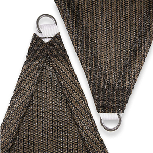 <span class=keywords><strong>HDPE</strong></span> màu nâu Shade buồm tán không thấm nước dù để che nắng buồm 5M/sân vườn vườn vườn Sun Shade Sail ngoài trời - Product Image 2