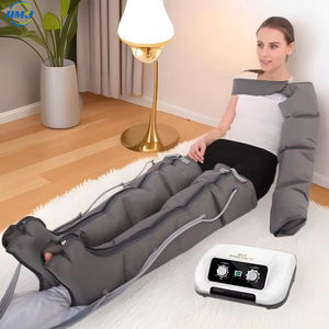 Masseur pour les jambes à domicile - Bottes à compression d'air, appareil de pressothérapie pour la relaxation musculaire et la promotion de la circulation sanguine - Product Image 1