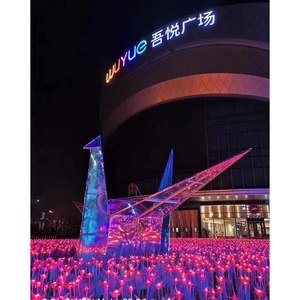 โคมไฟตั้งพื้นรูปนกกระเรียน LED Hongyixuan สำหรับตกแต่งสวนกลางแจ้ง กันน้ำระดับ IP65 - Product Image 2