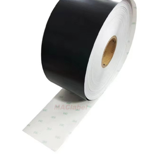 Étiquettes de sécurité marquables au laser <span class=keywords><strong>3M</strong></span> 7847 noir mat, film d'étiquetage destructible anti-effraction mactape - Product Image 2