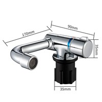 Robinet d'évier pour camping-car, eau froide et chaude, pour caravane, cuisine de camping-car