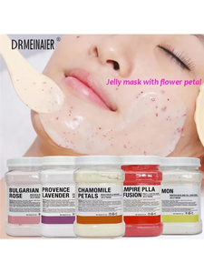 Mascarilla Facial de Gelatina de Rosas Orgánicas de 650 g a <span class=keywords><strong>Precio</strong></span> de Fábrica, Mascarilla Facial de Gelatina Desprendible, Colágeno, Limpieza Profunda, Mascarilla Facial de Oro de 24k - Product Image 2