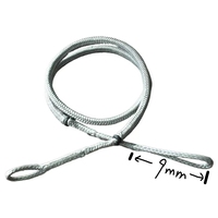 LANXIN Laisse de sécurité pour kitesurf et barre de kitesurf, Corde tressée UHMWPE avec force de rupture de 1 tonne, Options de couleurs personnalisées