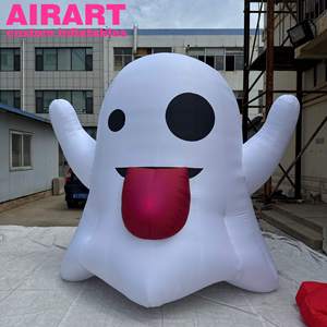 <span class=keywords><strong>Casper</strong></span> <span class=keywords><strong>le</strong></span> Fantôme Amical Géant Gonflable, Personnage de Dessin Animé Gonflable, Mascotte Fantôme Gonflable pour la Décoration d'Événements d'Halloween - Product Image 6