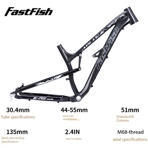 <span class=keywords><strong>Cadre</strong></span> de vélo de montagne Fatbike 27,5 pouces, frein à disque, alliage d'aluminium 6061 Hz-05, libération rapide - Product Image 4