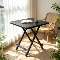 Table à manger pliable portable, bureau pliant carré multifonctionnel, gain de place, table de petit-déjeuner domestique intérieure, cuisine, parc