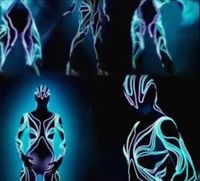 Combinaison Lumineuse LED Costume Tron Costume Lumineux Halloween Homme Femme Tenue de Scène Sexy Bodycon Club Combinaison Playsuit