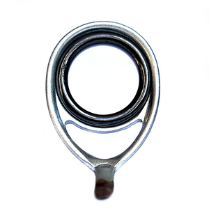 Anneau de guidage de <span class=keywords><strong>canne</strong></span> à pêche KTSG en acier inoxydable, cadre profondement pressé, simple, avec anneau SIC <span class=keywords><strong>pour</strong></span> cannes à pêche - Product Image 4