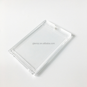 Clear Acrylic Perspex Cards Display Magnetic Case For Pokemon Booster Box Holder