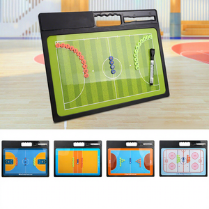 Tableau tactique magnétique portable pour basketball/<span class=keywords><strong>futsal</strong></span>/hockey sur glace/volleyball/handball/football avec support 45x34cm - Product Image 1