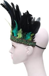 HY Plume Accessoires De Mode Accessoires De Cheveux Plume Coiffe Indien Cheveux Accessoires Partie - Product Image 3