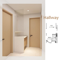 Solution de service personnalisée tout-en-un pour toute la maison, rendus 3D d'armoires, design d'intérieur, hôtels, villas, magasins, panneaux écologiques