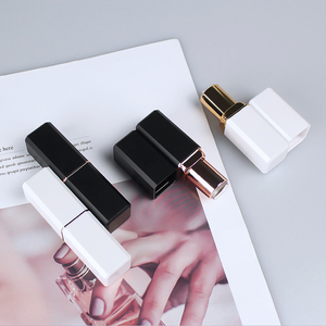 Tubo de lápiz labial blanco de 12,1mm, embalaje de lápiz labial ecológico, embalaje de plástico de bálsamo labial personalizado - Product Image 3