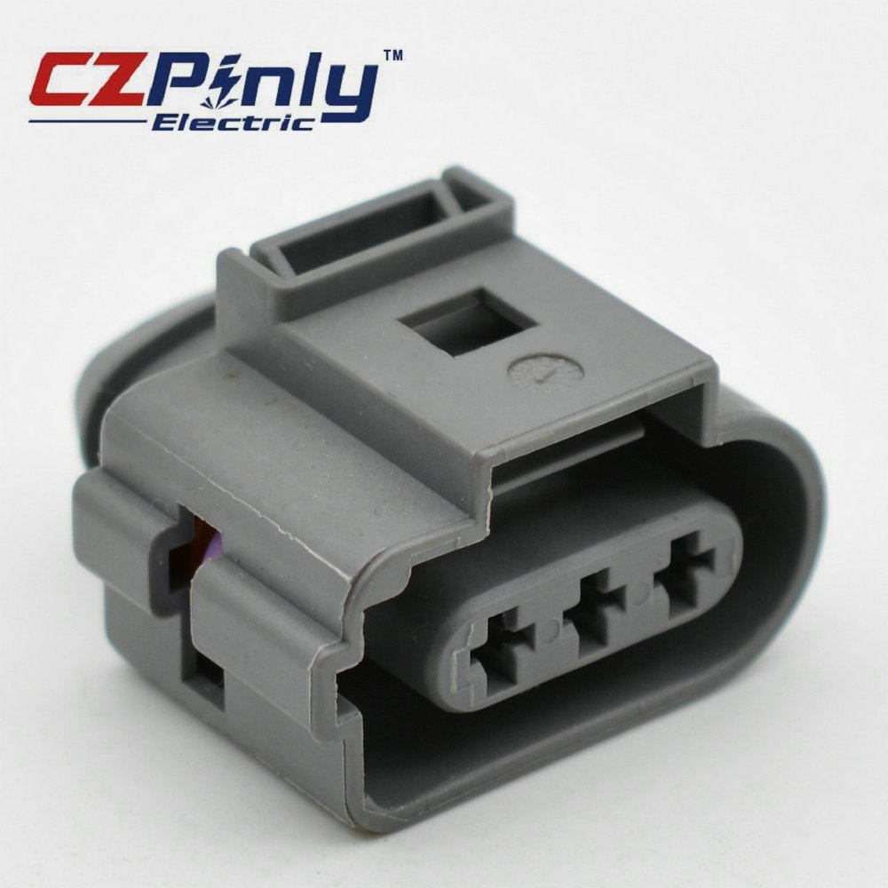 1J0973723, 3 Way 2.8 Mm, 1-Row, Coding I Sealed Female Electrical Connectors Ct-03 For Vw Audi Skoda Saab