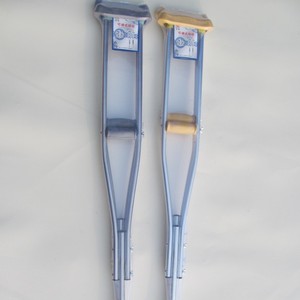 Béquilles en alliage d'aluminium pour personnes âgées, plusieurs tailles, fonctionnement manuel, origine Hebei - Product Image 2