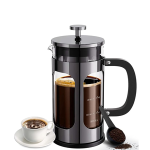 34oz Presse Française <span class=keywords><strong>Cafetière</strong></span> <span class=keywords><strong>Pyrex</strong></span> En Acier Inoxydable <span class=keywords><strong>Cafetière</strong></span> Cuisine Voyage Camping Infusion À Froid <span class=keywords><strong>Cafetière</strong></span> - Product Image 2