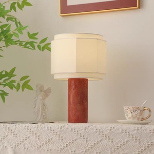 Lampe de table E27 LED 220V avec interrupteur, design simple pour salon, chambre à coucher, chevet - Product Image 1