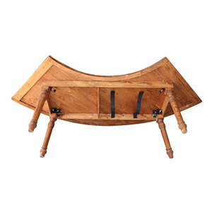 Giardino curvo <span class=keywords><strong>in</strong></span> <span class=keywords><strong>legno</strong></span> giardino all'aperto rustico posti a sedere all'aperto tavolo da Picnic all'aperto antico-<span class=keywords><strong>tavoli</strong></span> colorati utilizzati <span class=keywords><strong>in</strong></span> evento di nozze - Product Image 4