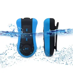 Reproductor MP3 impermeable para deporte, personalizado, 4gb, 8gb, 16gb, 128gb, IPX8, natación