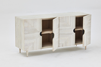 Classique Style japonais-nordique salon meubles anciens pin récupéré salon armoire cuisine armoires en bois buffet
