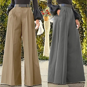 <span class=keywords><strong>Pantaloni</strong></span> eleganti da donna eleganti da festa da donna <span class=keywords><strong>a</strong></span> vita alta <span class=keywords><strong>in</strong></span> cotone traspirante <span class=keywords><strong>pantaloni</strong></span> larghi con tasche larghi <span class=keywords><strong>in</strong></span> velluto <span class=keywords><strong>a</strong></span> coste - Product Image 2