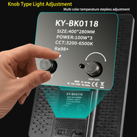 19 pouces haute puissance film télévision enregistrement vidéo photographie avion LED beauté live super lumineux lampe de remplissage