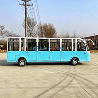 Autobús Eléctrico de Lujo ZhenDa de 17 Plazas, con Batería de Litio, Motor de CA de 7.5KW, Autonomía de 110-130 km, Ideal para Transporte Urbano, Aeroportuario y Turístico