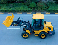 LW230FV Mini-Lader mit 12s Hydraulikzykluszeit, optionaler Getreideschaufel für Landwirtschaft, Viehhof und Kommunalarbeit