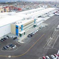 Entrepôt de stockage d'aliments congelés, entrepôt logistique à chaîne du froid, bâtiment en structure métallique, construction de projet de stockage à grande échelle