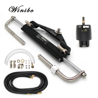 [États-Unis en stock] 150HP moteur de bateau marin hors-bord système de direction hydraulique pompe à barre tubes de cylindre ZA0300