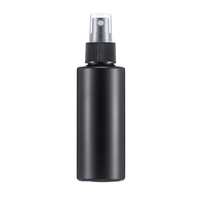 Vide HDPE Mini 120ml Maquillage Visage Soins de la Peau Vaporisateur Logo Personnalisé Rechargeable Noir Fine Brume Cosmétique Vaporisateur Bouteilles