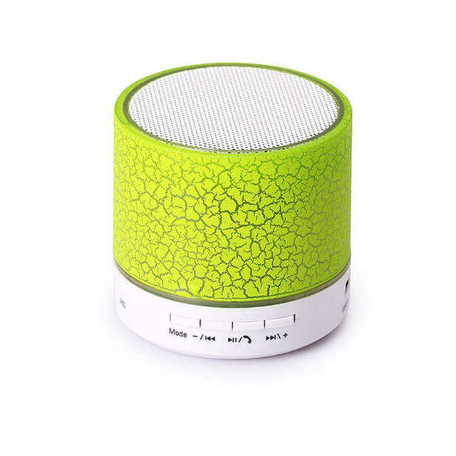Factory Price Mini Wireless BT Speaker Hands Free LED TF Card Slot Bass Speaker Portable Stereo MP3 Music Player