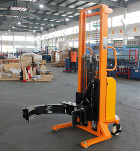 180 Grad Drehbarer Halbautomatischer Fassstapler mit 500 KG Tragfähigkeit - Product Image 6