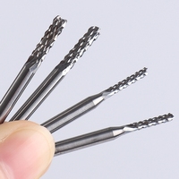 Fraise à maïs en acier au tungstène 3.175 pour PCB, fraise de gravure pour circuits imprimés
