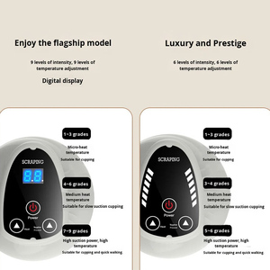 Macchina Intelligente per Terapia con Coppettazione per Alleviare il Dolore, Massaggio Tissutale con Calore e Terapia a Luce Rossa, Massaggiatore Anticellulite per il Corpo - Product Image 6