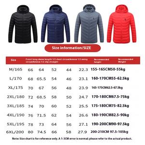 بيع مباشر من المخزون للرجال كاجوال في الهواء الطلق شحن ذكي ملابس ساخنة دافئة معطف مقاوم للبرد شحن ذكي دفء - Product Image 5