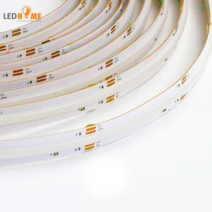Silicone esterno flessibile rgbw impermeabile rgb cob ip67 ip68 10m 100m 24v 12v bianco caldo rgbic rgbww led strip light led strip
