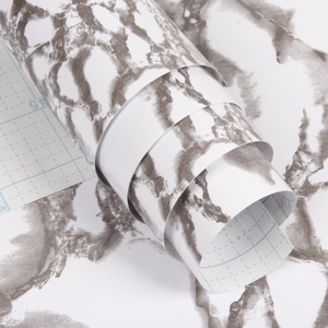 <span class=keywords><strong>Papel</strong></span> Adhesivo de <span class=keywords><strong>Vinilo</strong></span> PVC con Estampado de Mármol Jinyi, para Decoración de Paredes, Muebles y Mesas, Rollo de Película Decorativa - Product Image 5