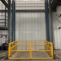 Konty SJD 5000kg – Petit élévateur de marchandises hydraulique portable, plateforme à double rail de guidage, télécommande électrique, personnalisable