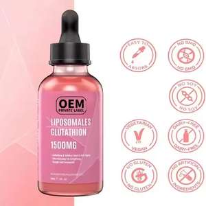 OEM ODM lipozomal l-glutatyon sıvı damla takviyesi karaciğer detoks yetişkin kullanımı için 60ml - Product Image 4