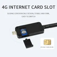 Mini 4G Dongle USB LTE cep veri kablosuz dongle ile Sim kart yuvası